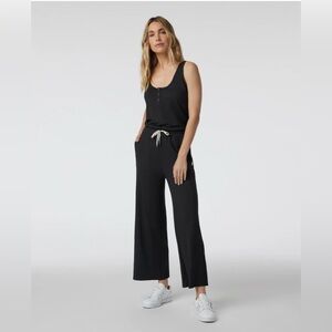 NWT Vuori Falls Jumpsuit - Black Heather - Retail $118 - XS, S